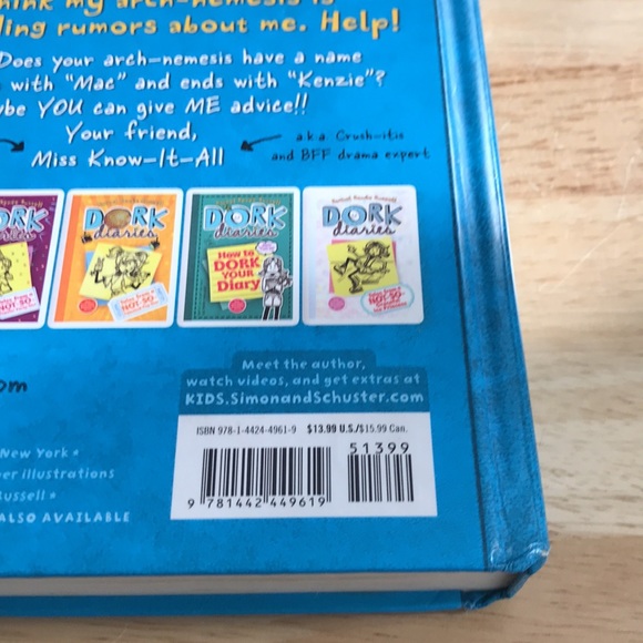 COPY - ☘️2 for $10 Sale☘️ Dork Diaries #5 Tales from a Not-So-Smart Miss know-i… - Picture 16 of 17